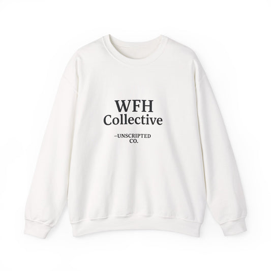 "WFH Collective" Unisex Heavy Blend Crewneck Sweatshirt - UNSCRIPTED CO.