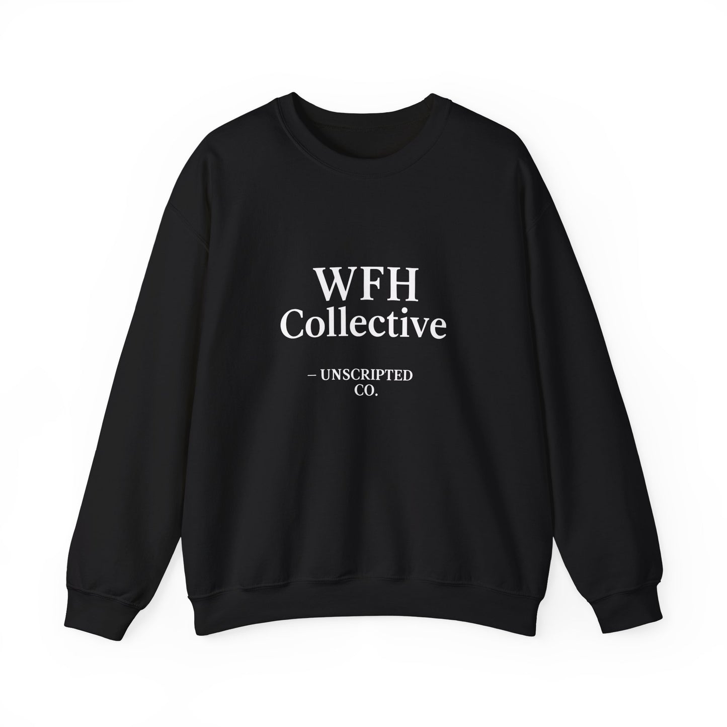"WFH Collective" Unisex Heavy Blend Crewneck Sweatshirt - UNSCRIPTED CO.