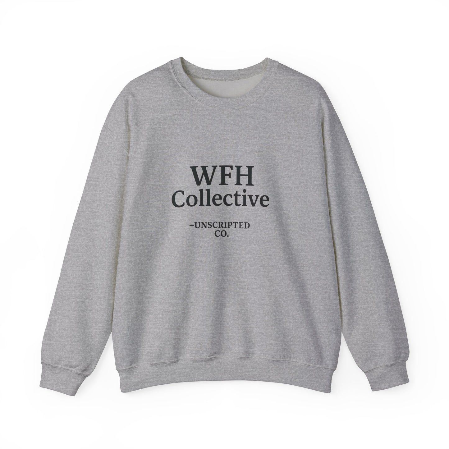 "WFH Collective" Unisex Heavy Blend Crewneck Sweatshirt - UNSCRIPTED CO.