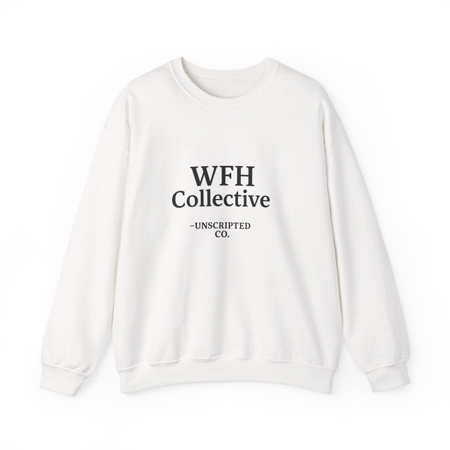 "WFH Collective" Unisex Heavy Blend Crewneck Sweatshirt - UNSCRIPTED CO.