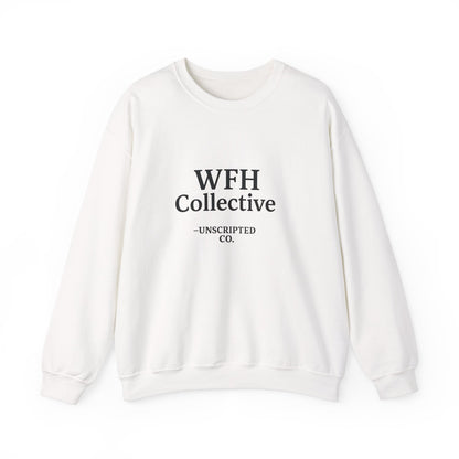 "WFH Collective" Unisex Heavy Blend Crewneck Sweatshirt - UNSCRIPTED CO.